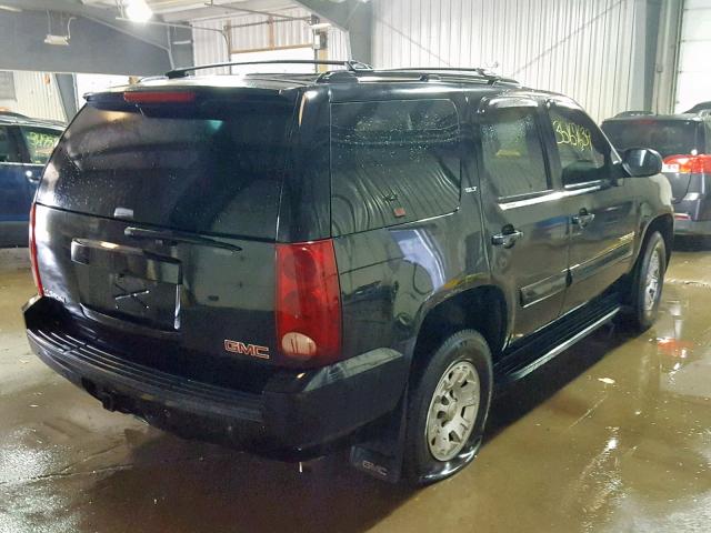 1GKFK13077R132916 - 2007 GMC YUKON BLACK photo 4