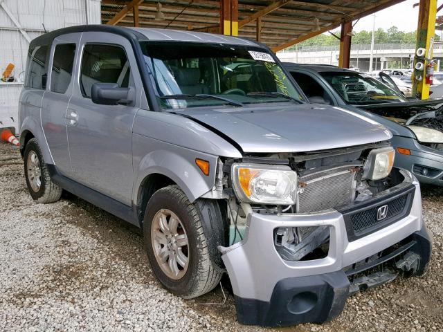 5J6YH187X6L005551 - 2006 HONDA ELEMENT EX SILVER photo 1