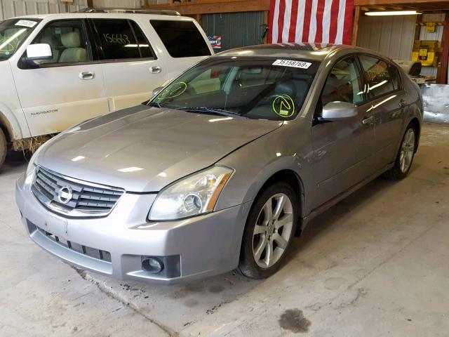 1N4BA41E67C825420 - 2007 NISSAN MAXIMA SE GRAY photo 2