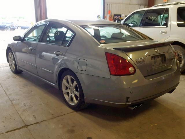 1N4BA41E67C825420 - 2007 NISSAN MAXIMA SE GRAY photo 3