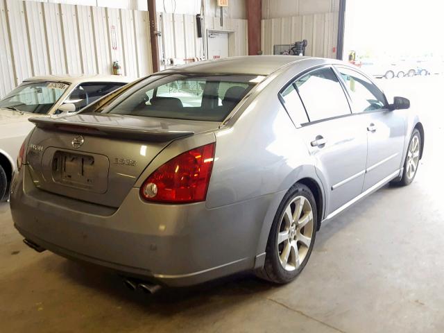 1N4BA41E67C825420 - 2007 NISSAN MAXIMA SE GRAY photo 4