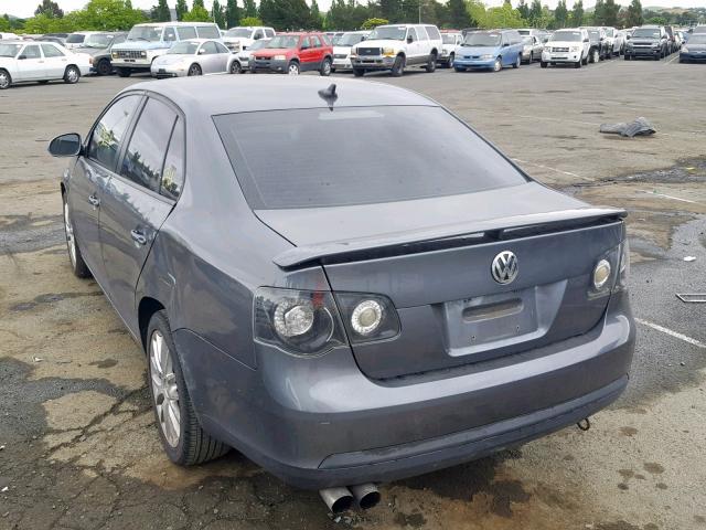 3VWRJ71KX9M044592 - 2009 VOLKSWAGEN JETTA WOLF BLACK photo 3