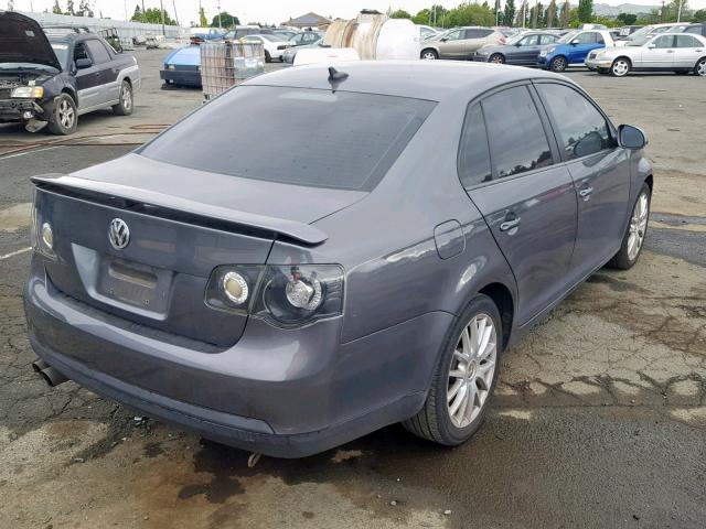 3VWRJ71KX9M044592 - 2009 VOLKSWAGEN JETTA WOLF BLACK photo 4