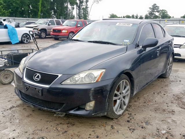 JTHBK262885060225 - 2008 LEXUS IS 250 GRAY photo 2