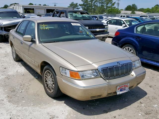 2MEFM74W8YX635422 - 2000 MERCURY GRAND MARQ GOLD photo 1