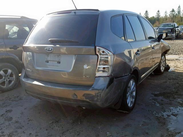 KNAHG8A85C7411212 - 2012 KIA RONDO GRAY photo 4