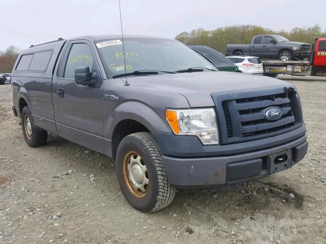 1FTMF1CW8AKA97086 - 2010 FORD F150 GRAY photo 1