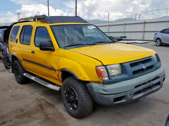 5N1ED28Y21C523516 - 2001 NISSAN XTERRA XE YELLOW photo 1