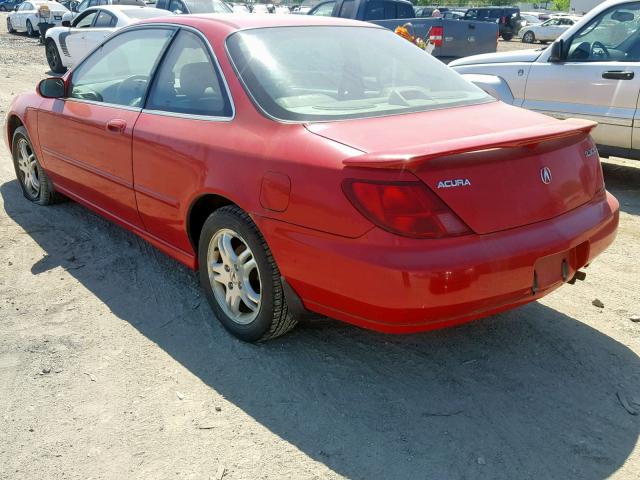 19UYA3259XL003774 - 1999 ACURA 2.3CL RED photo 3
