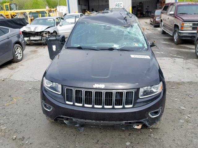 1C4RJEBG9EC472960 - 2014 JEEP GRAND CHER BLACK photo 9