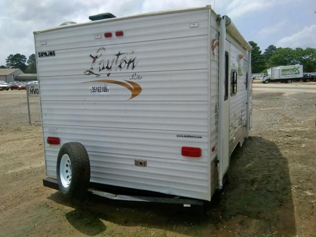 1SE200H239C000898 - 2009 SKYLINE TRAILER WHITE photo 4