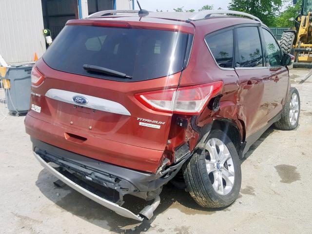 1FMCU0J92EUA62252 - 2014 FORD ESCAPE TIT BURGUNDY photo 4