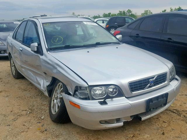 YV1VS27503F003845 - 2003 VOLVO S40 1.9T SILVER photo 1