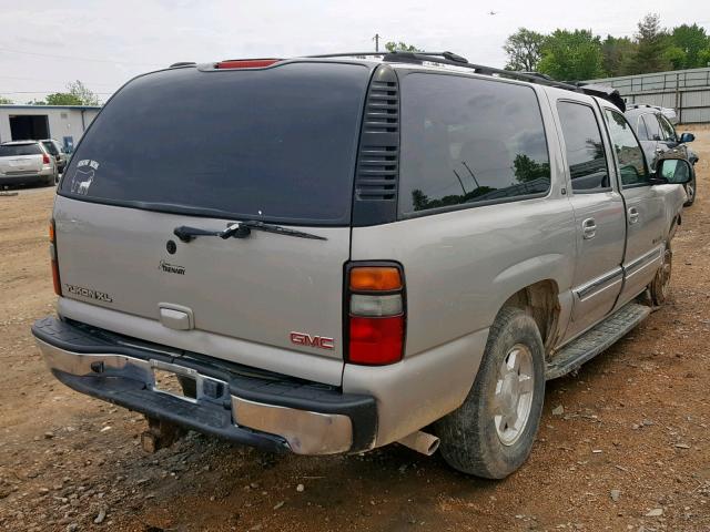 1GKFK16Z54J139738 - 2004 GMC YUKON XL K BEIGE photo 4