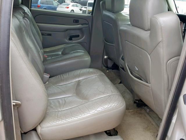 1GKFK16Z54J139738 - 2004 GMC YUKON XL K BEIGE photo 6