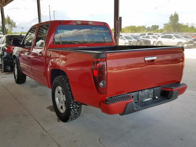 1GCDSCF91C8101508 - 2012 CHEVROLET COLORADO L RED photo 3