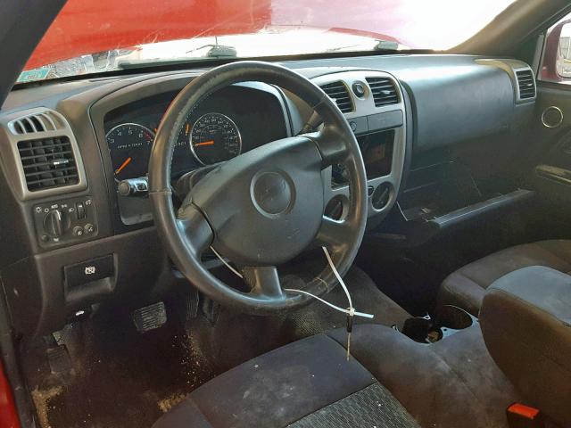 1GCDSCF91C8101508 - 2012 CHEVROLET COLORADO L RED photo 9
