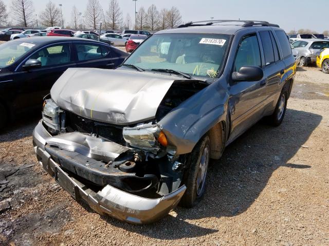 1GNDT13S082140813 - 2008 CHEVROLET TRAILBLAZER LS  photo 2