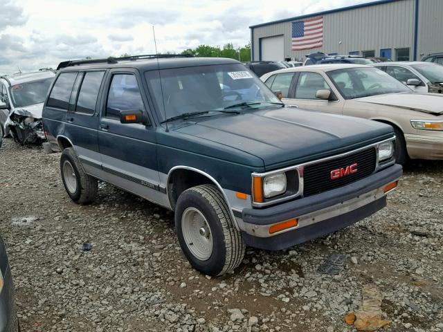 1GNCS13W4N2213825 - 1992 CHEVROLET BLAZER S10 GREEN photo 1