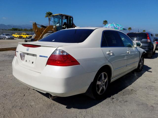 JHMCN36477C001034 - 2007 HONDA ACCORD HYBRID  photo 4