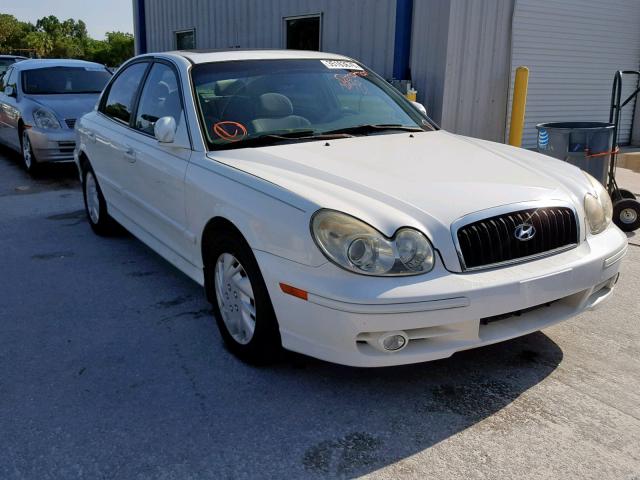 KMHWF25S25A122872 - 2005 HYUNDAI SONATA GL WHITE photo 1