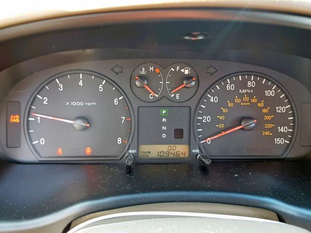 KMHWF25S25A122872 - 2005 HYUNDAI SONATA GL WHITE photo 8