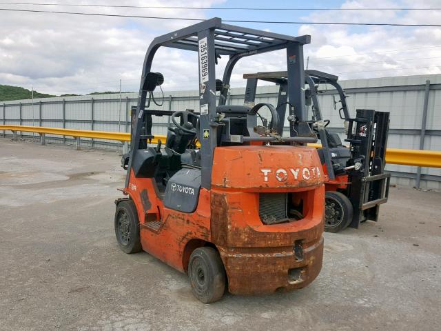 94430 - 2005 TOYOTA FORKLIFT ORANGE photo 3