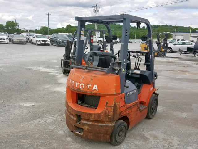 94430 - 2005 TOYOTA FORKLIFT ORANGE photo 4