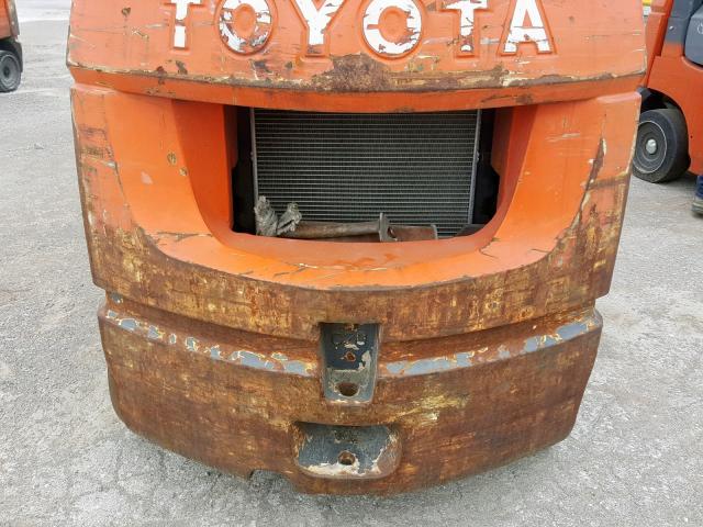 94430 - 2005 TOYOTA FORKLIFT ORANGE photo 7