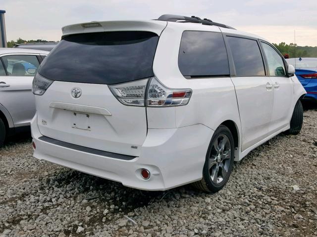 5TDXK3DC9BS065931 - 2011 TOYOTA SIENNA SPO WHITE photo 4