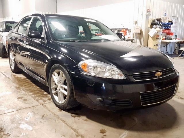 2G1WU57M991170923 - 2009 CHEVROLET IMPALA LTZ BLACK photo 1