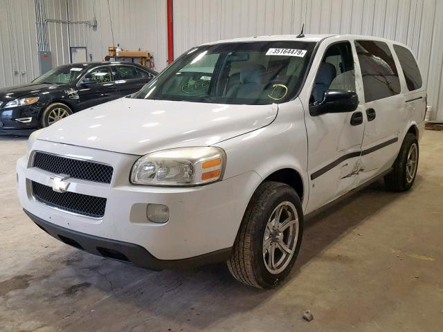 1GNDV23L26D226599 - 2006 CHEVROLET UPLANDER L WHITE photo 2