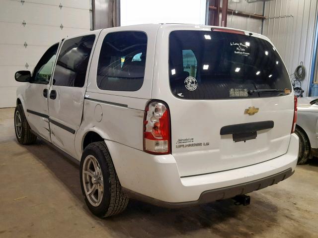 1GNDV23L26D226599 - 2006 CHEVROLET UPLANDER L WHITE photo 3