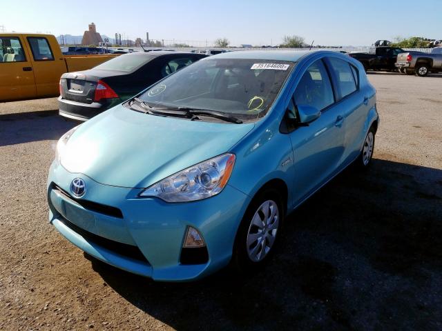 JTDKDTB35E1080175 - 2014 TOYOTA PRIUS C  photo 2