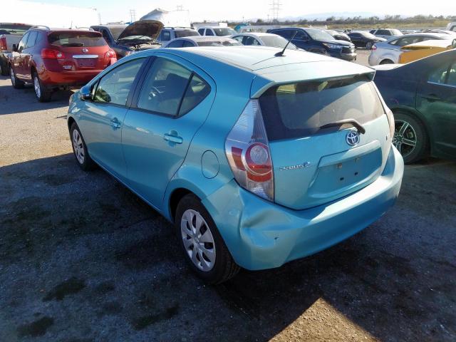 JTDKDTB35E1080175 - 2014 TOYOTA PRIUS C  photo 3