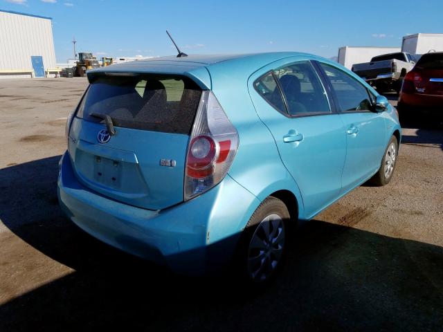 JTDKDTB35E1080175 - 2014 TOYOTA PRIUS C  photo 4