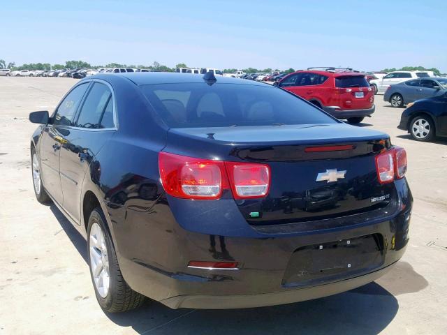 1G11C5SLXEF206794 - 2014 CHEVROLET MALIBU 1LT BLACK photo 3