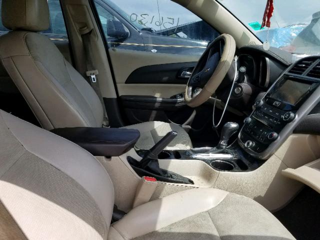 1G11C5SLXEF206794 - 2014 CHEVROLET MALIBU 1LT BLACK photo 5