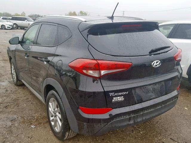 KM8J33A45HU313687 - 2017 HYUNDAI TUCSON LIM BLACK photo 3