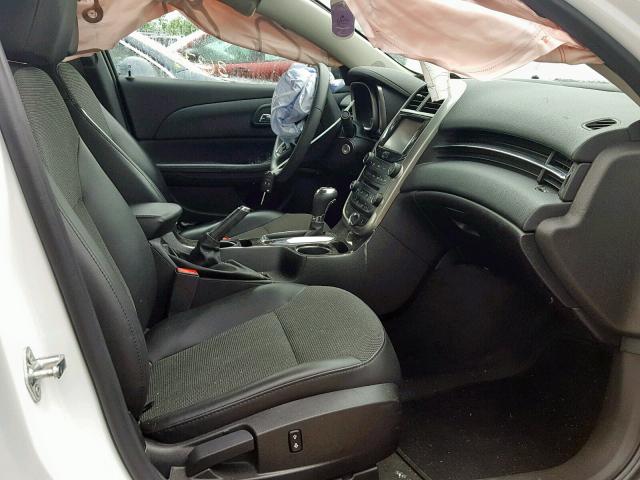 1G11C5SL2FU119288 - 2015 CHEVROLET MALIBU 1LT WHITE photo 5