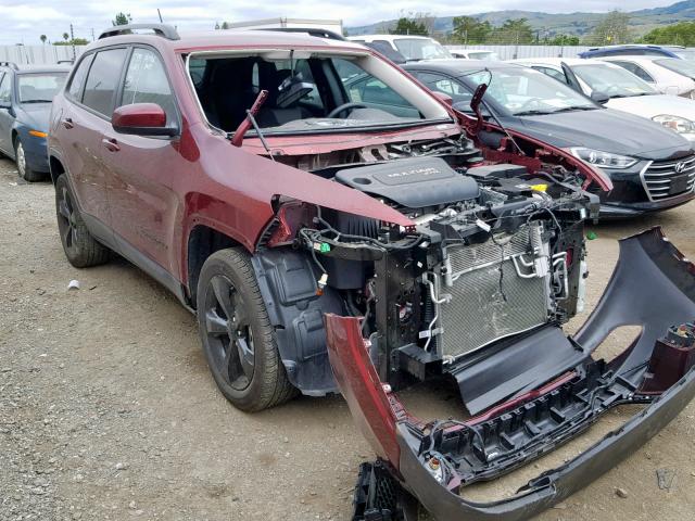 1C4PJLCBXJD620794 - 2018 JEEP CHEROKEE L RED photo 1