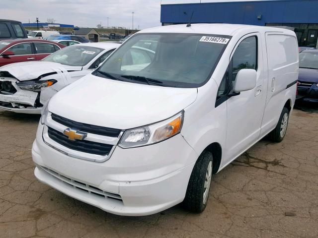 3N63M0ZN6FK735578 - 2015 CHEVROLET CITY EXPRE WHITE photo 2