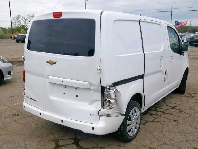 3N63M0ZN6FK735578 - 2015 CHEVROLET CITY EXPRE WHITE photo 4