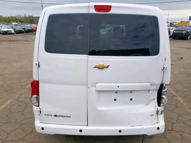 3N63M0ZN6FK735578 - 2015 CHEVROLET CITY EXPRE WHITE photo 6