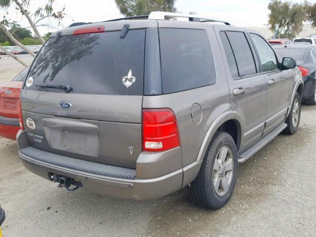 1FMDU75W13ZA63275 - 2003 FORD EXPLORER L GREEN photo 4