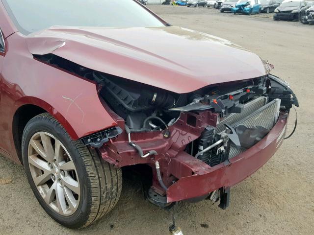 1G11G5SX8FF197005 - 2015 CHEVROLET MALIBU LTZ 红色 照片 9