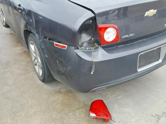 1G1ZA5E04A4122793 - 2010 CHEVROLET MALIBU LS GRAY photo 10
