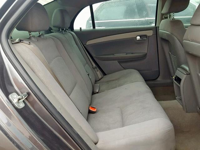 1G1ZA5E04A4122793 - 2010 CHEVROLET MALIBU LS GRAY photo 6