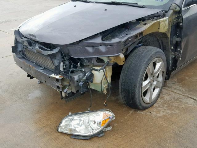 1G1ZA5E04A4122793 - 2010 CHEVROLET MALIBU LS GRAY photo 9