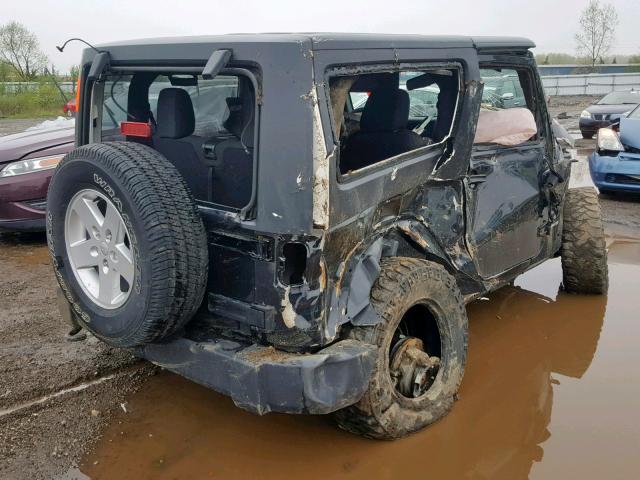 1C4AJWAGXJL808453 - 2018 JEEP WRANGLER S შავი ფოტო 4